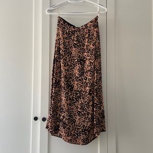Wilfred Leopard MIDI Skirt - Size 2